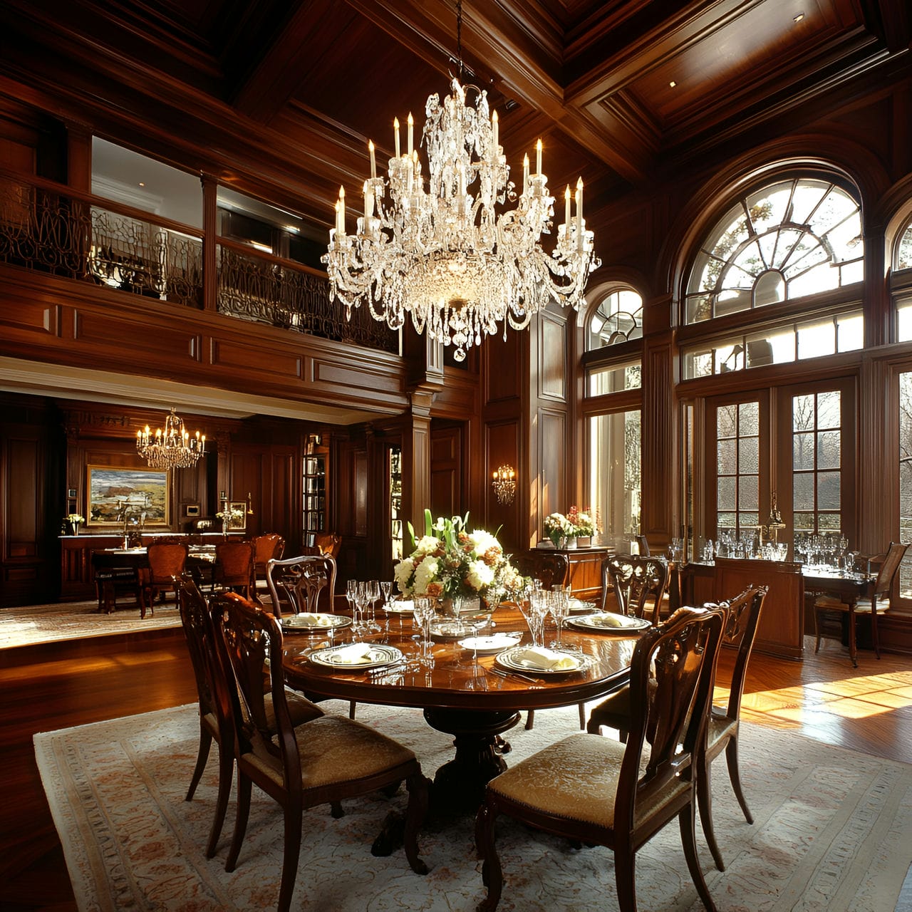 20 Best Dining Room Ideas And How To Design One Yourself! 321 16. High ceilings