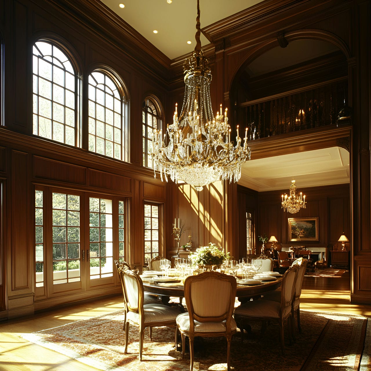20 Best Dining Room Ideas And How To Design One Yourself! 322 16. High ceilings