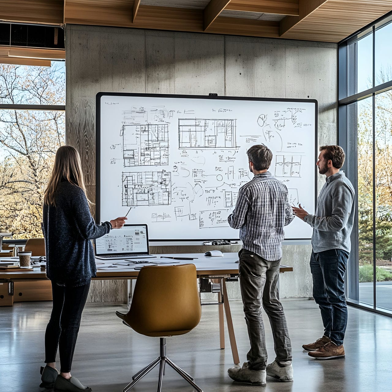 16. Whiteboard or corkboard