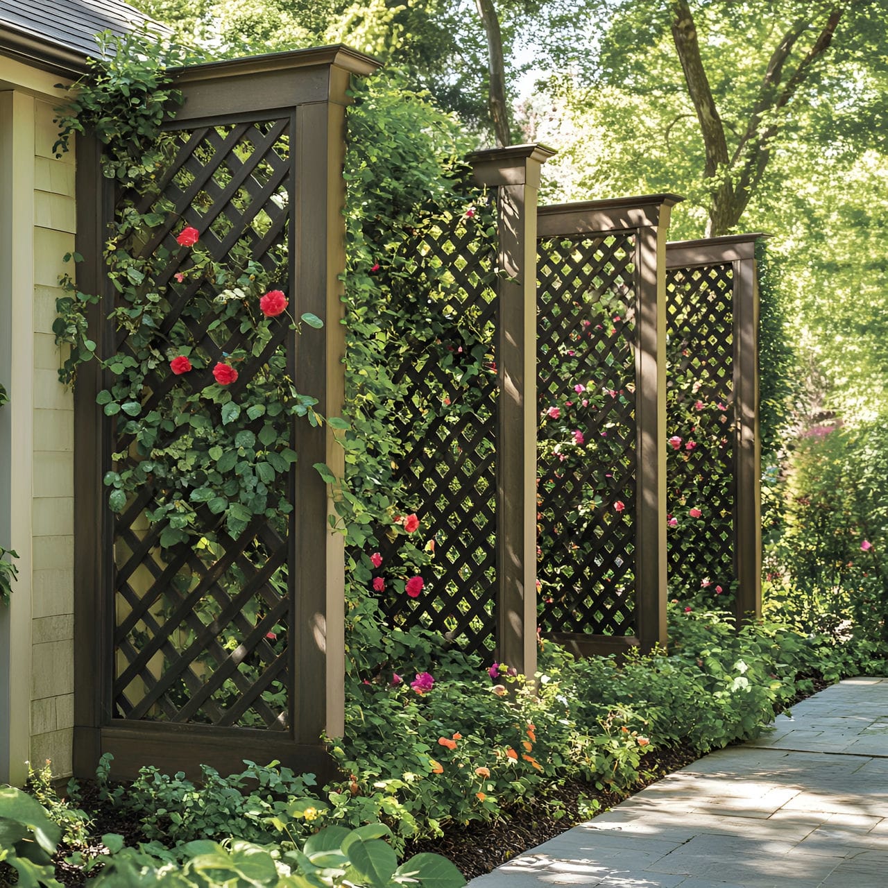 20 Best Garden Ideas And How To Design One Yourself! 257 18. Privacy screening