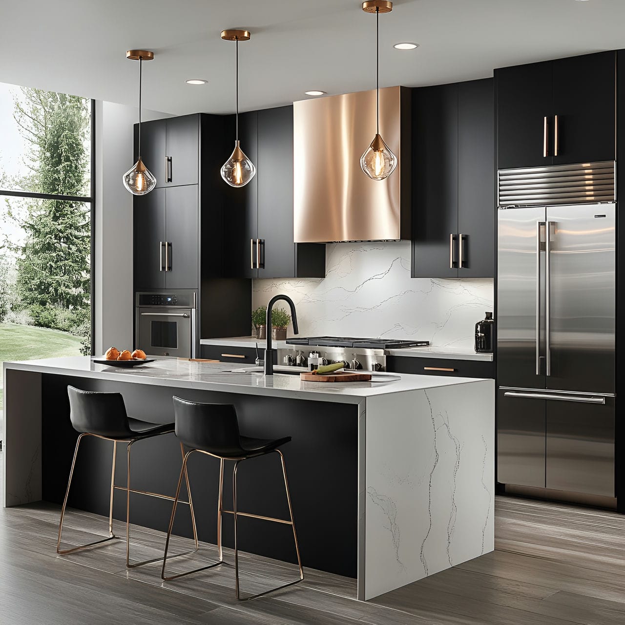 20 Best Kitchen Ideas And How To Design One Yourself! 361 19. Mixed metal finishes