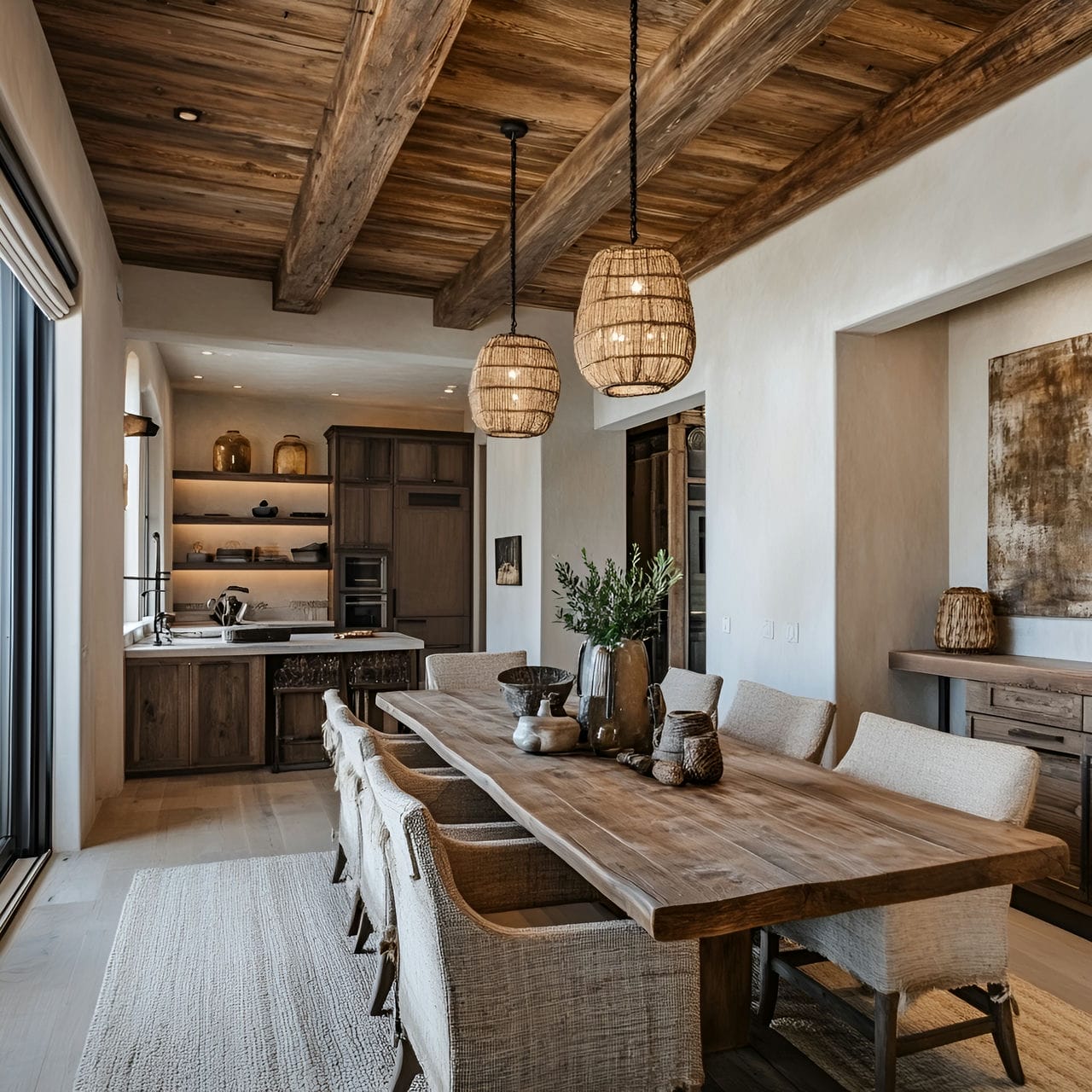 20 Best Dining Room Ideas And How To Design One Yourself! 351 19. Textured ceiling