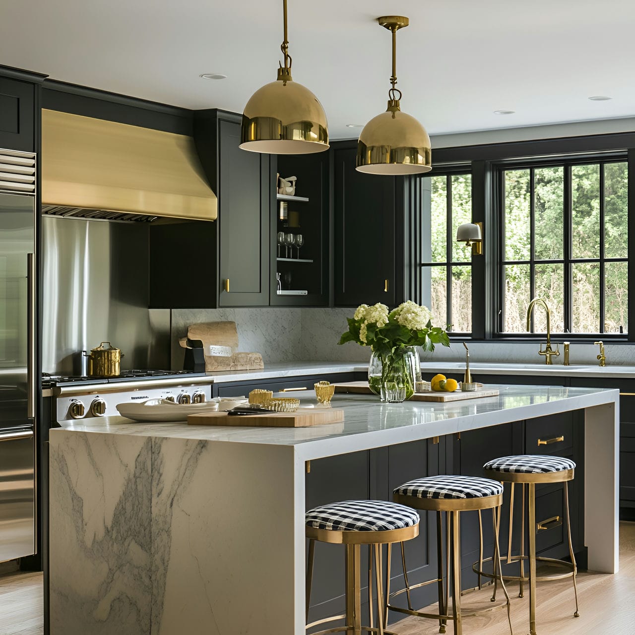 20 Best Kitchen Ideas And How To Design One Yourself! 362 19. Mixed metal finishes