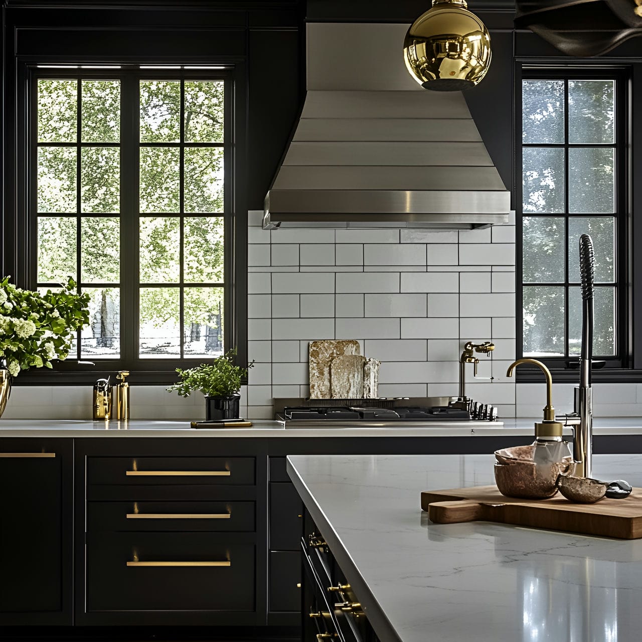 20 Best Kitchen Ideas And How To Design One Yourself! 368 19. Mixed metal finishes