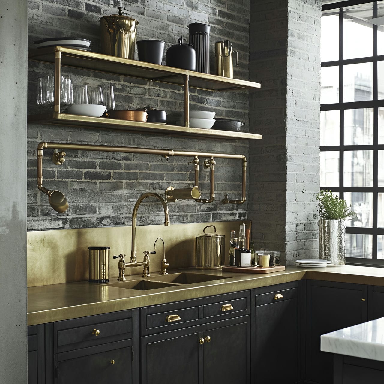20 Best Kitchen Ideas And How To Design One Yourself! 365 19. Mixed metal finishes