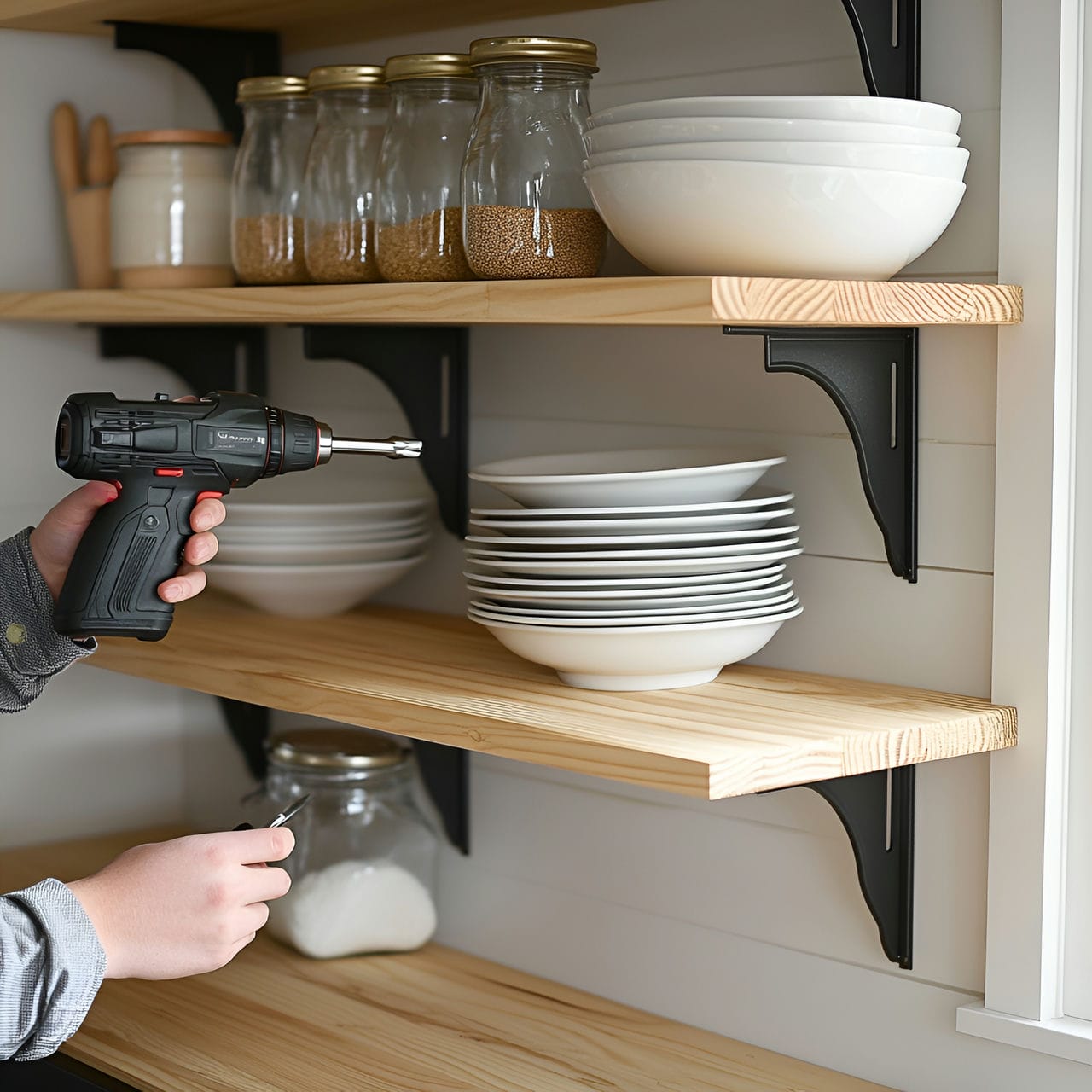 20 Best Kitchen Ideas And How To Design One Yourself! 378 1. Open shelving