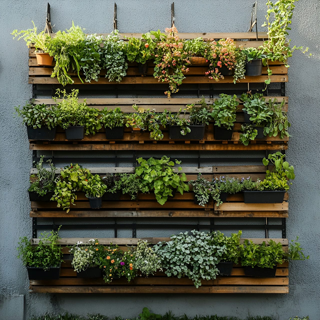 20 Best Garden Ideas And How To Design One Yourself! 143 1. Vertical gardens