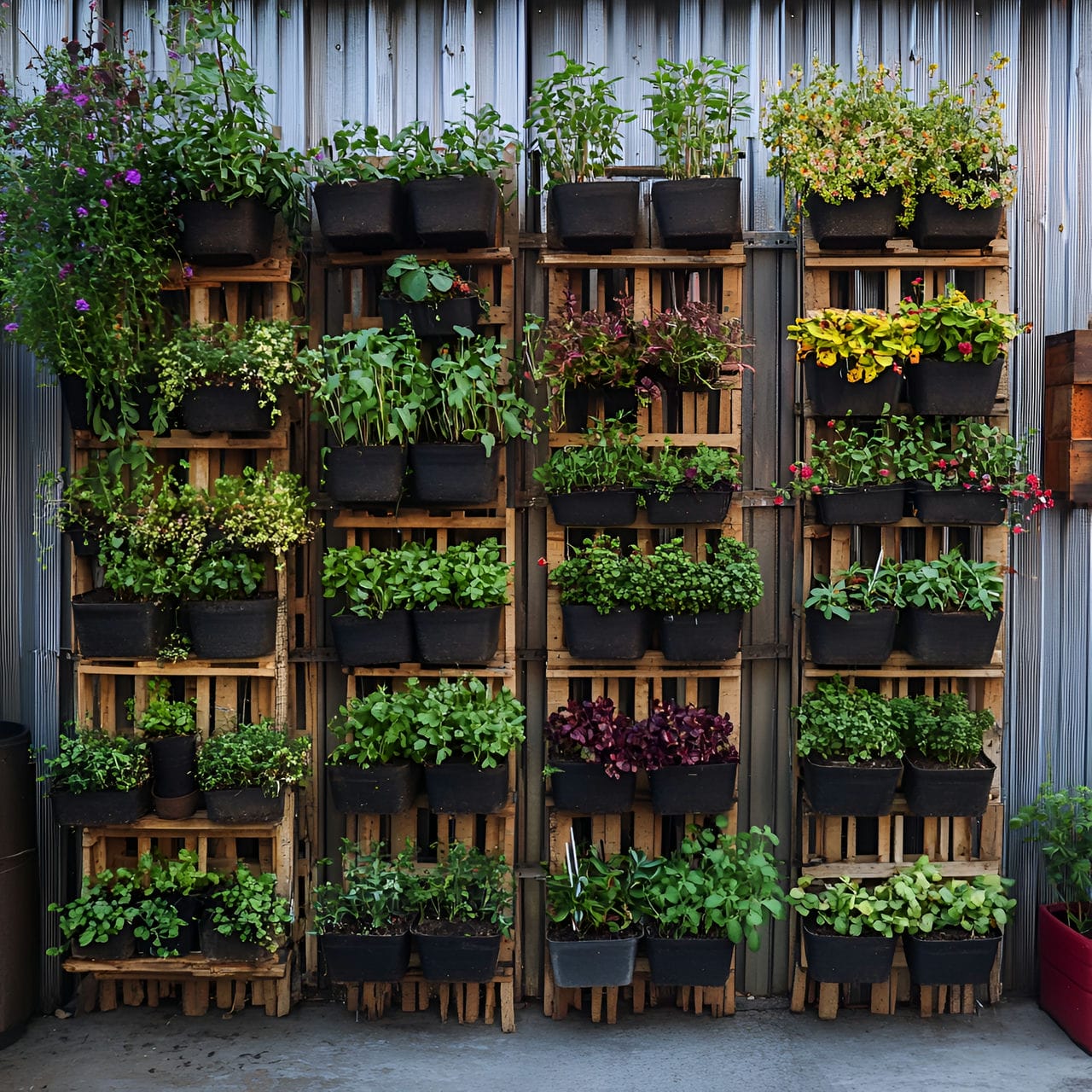 20 Best Garden Ideas And How To Design One Yourself! 142 1. Vertical gardens