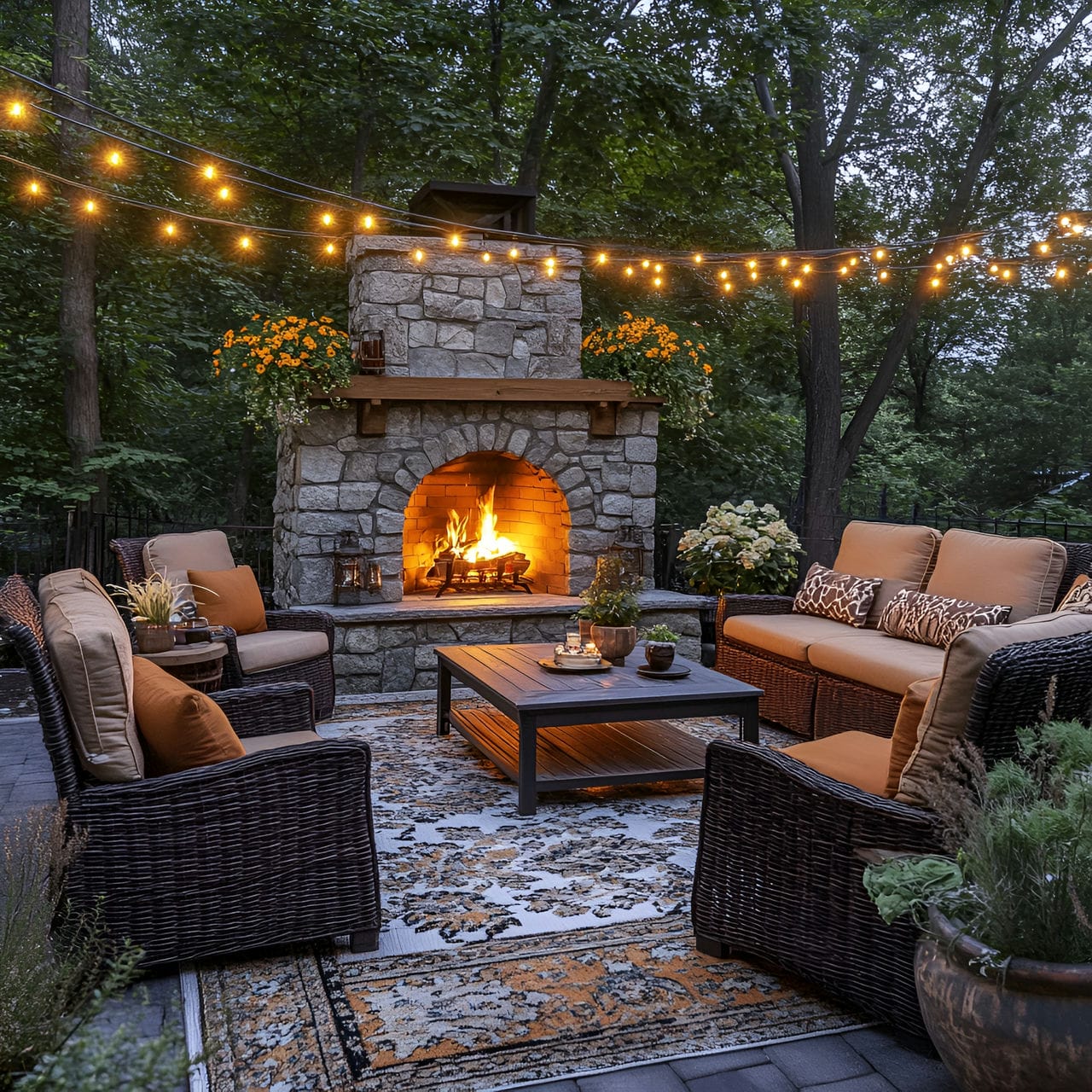 1. Outdoor living room