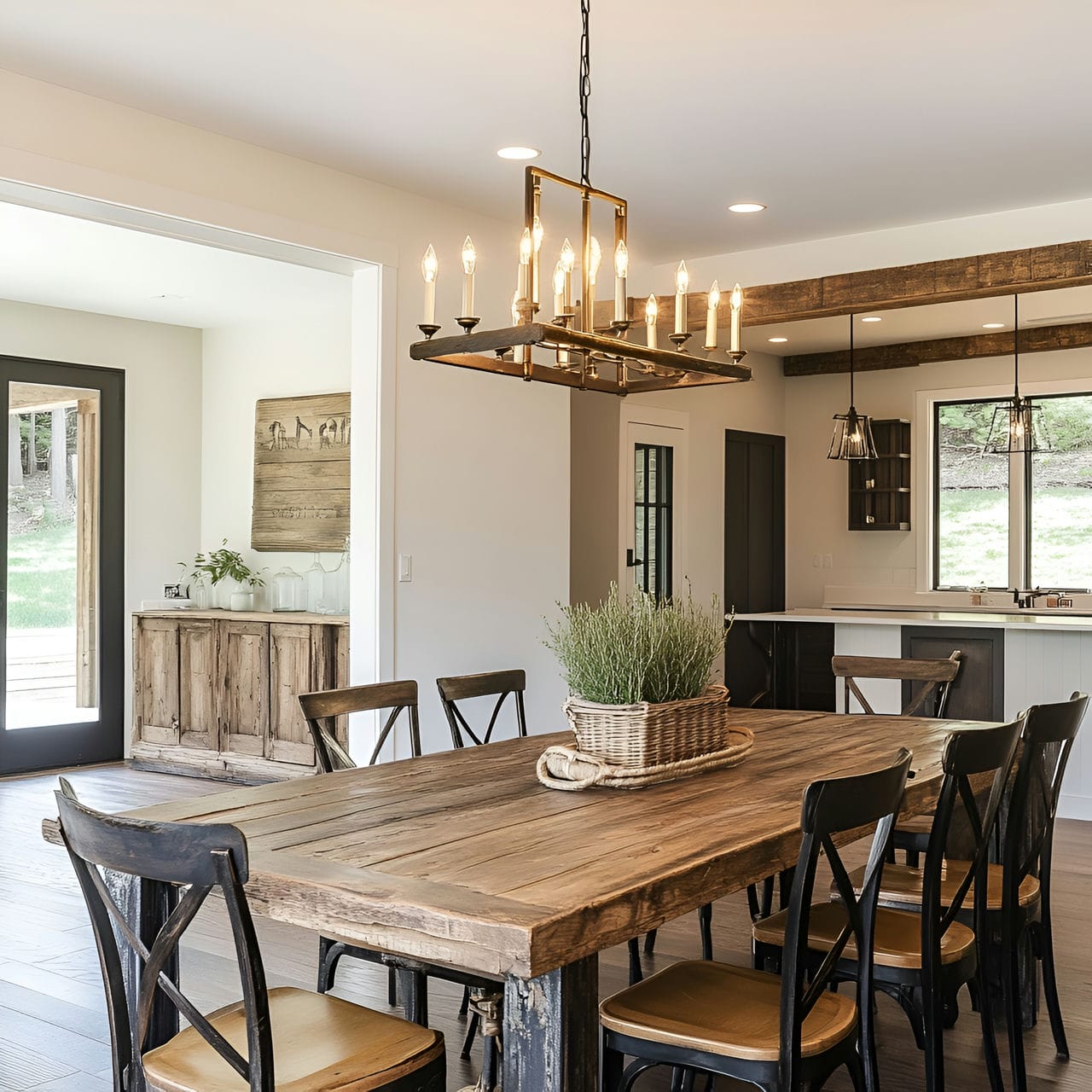 20 Best Dining Room Ideas And How To Design One Yourself! 192 1. Statement chandelier