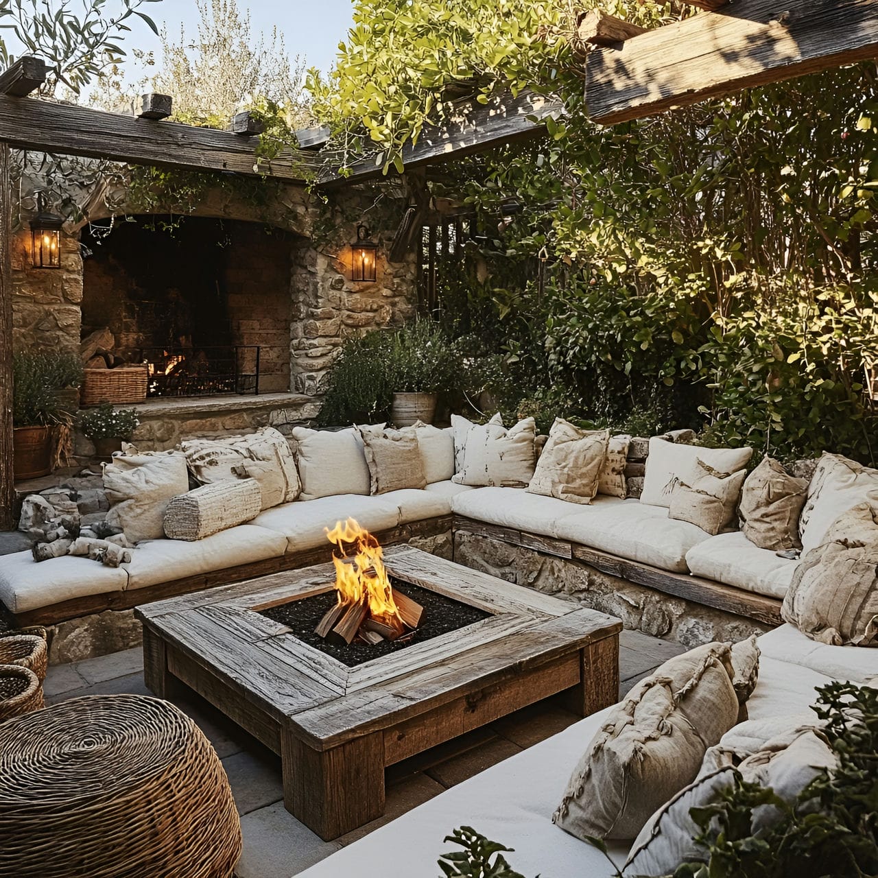 1. Outdoor living room