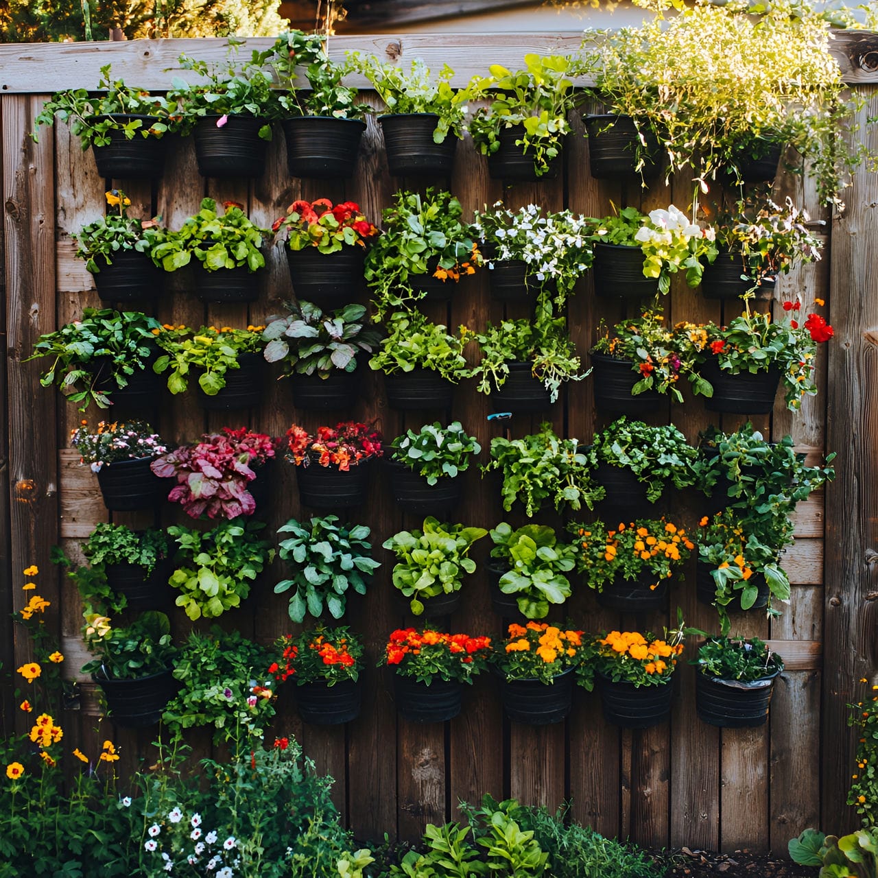 20 Best Garden Ideas And How To Design One Yourself! 141 1. Vertical gardens
