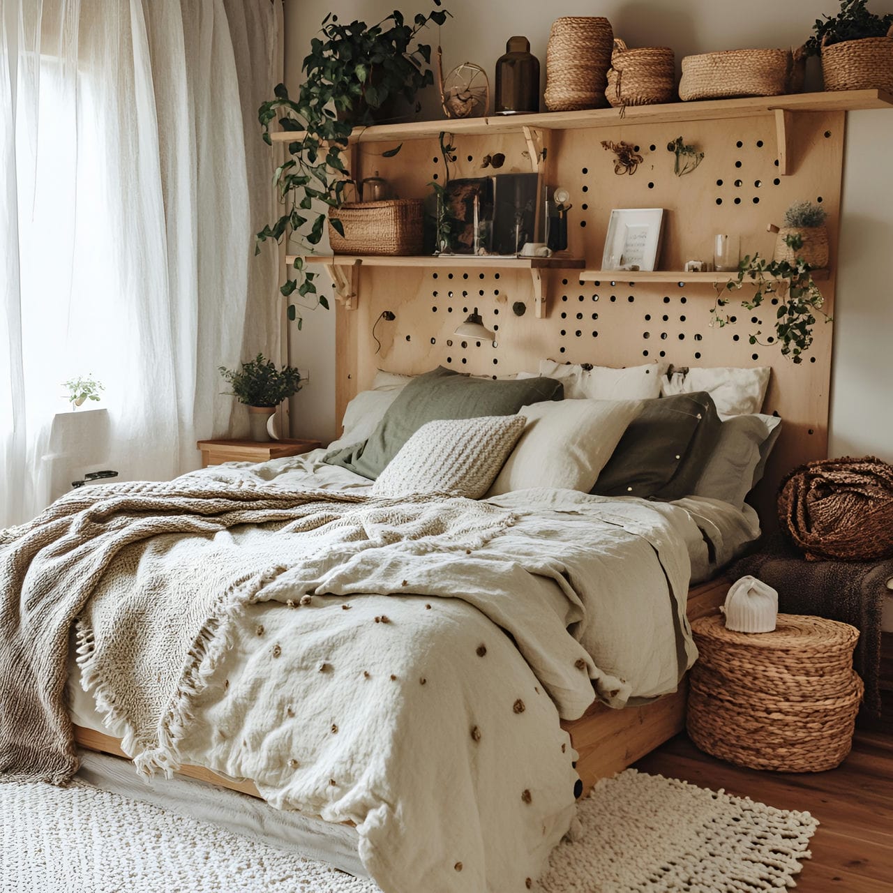 16 Best Bedroom Ideas And How To Design One Yourself! 150 1. Spatial efficiency