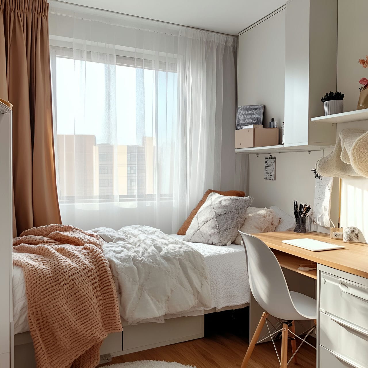 16 Best Bedroom Ideas And How To Design One Yourself! 154 1. Spatial efficiency