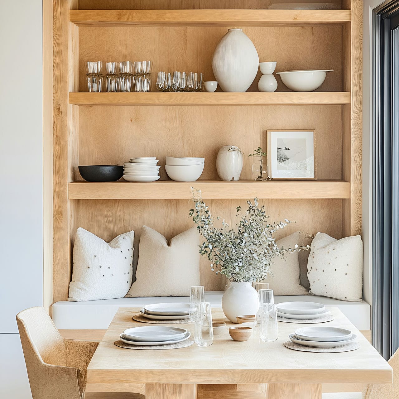20 Best Dining Room Ideas And How To Design One Yourself! 360 20. Custom built-ins