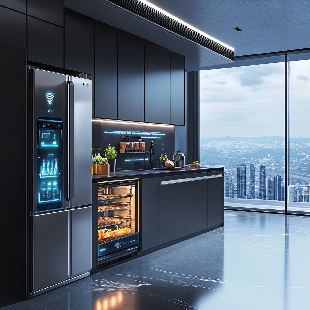 20 Best Kitchen Ideas And How To Design One Yourself! 371 20. Smart kitchen technology