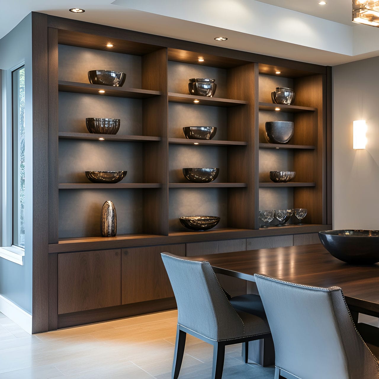 20 Best Dining Room Ideas And How To Design One Yourself! 362 20. Custom built-ins