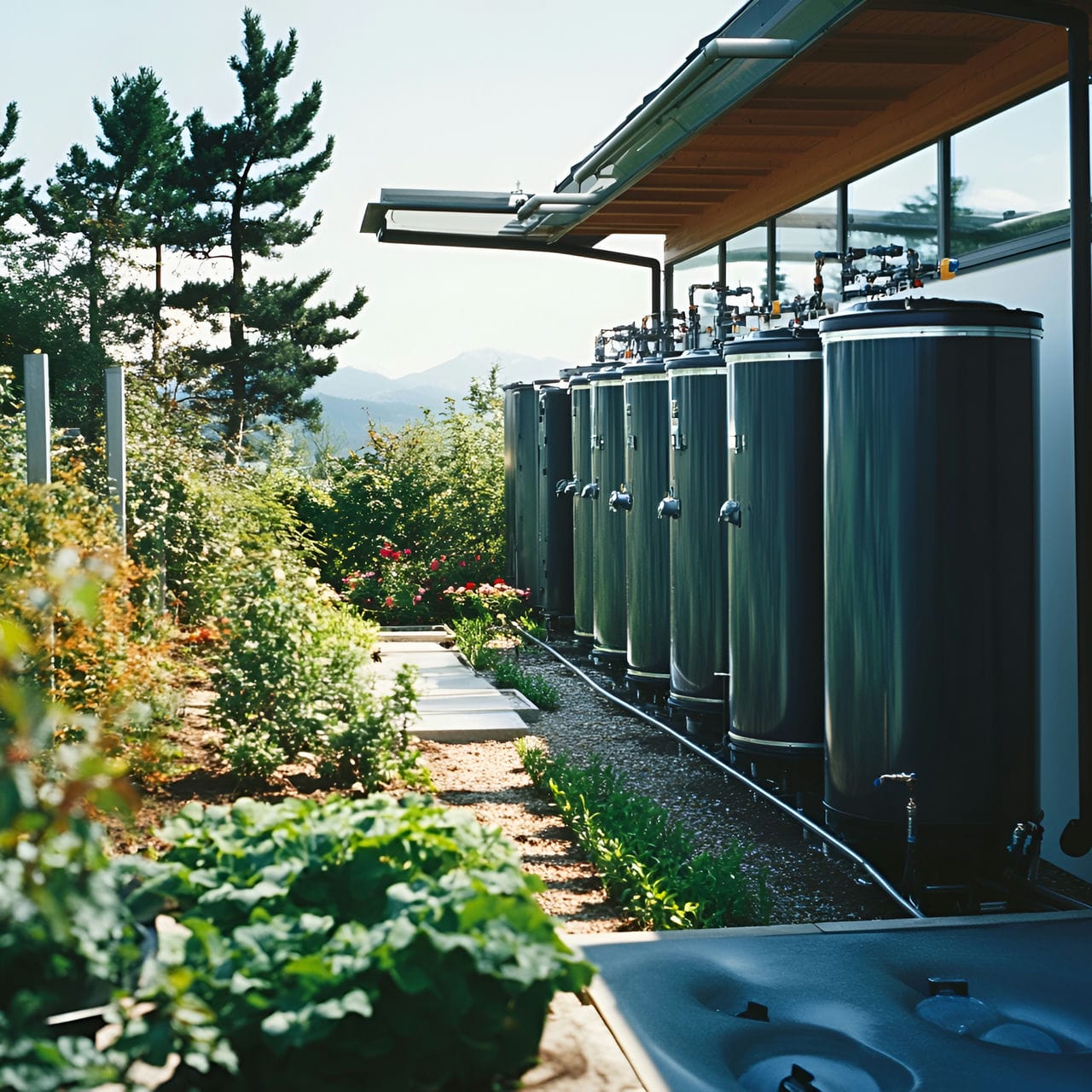 20 Best Garden Ideas And How To Design One Yourself! 271 20. Rainwater harvesting systems