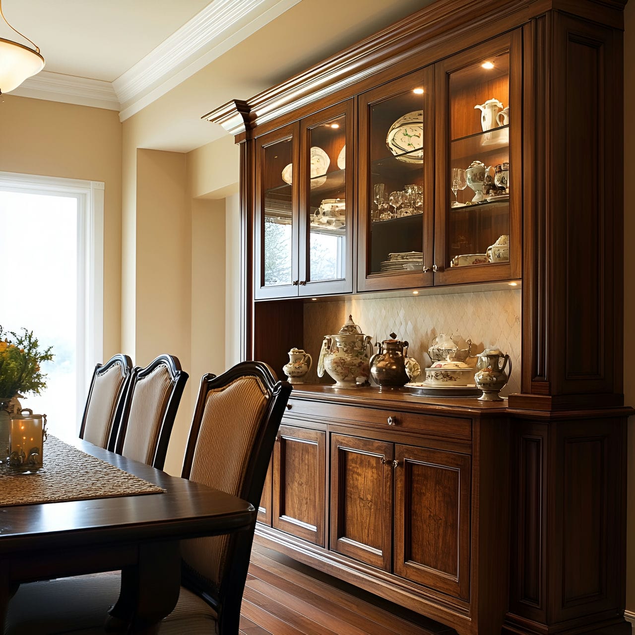20 Best Dining Room Ideas And How To Design One Yourself! 361 20. Custom built-ins