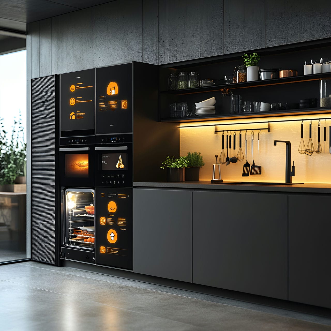 20 Best Kitchen Ideas And How To Design One Yourself! 372 20. Smart kitchen technology