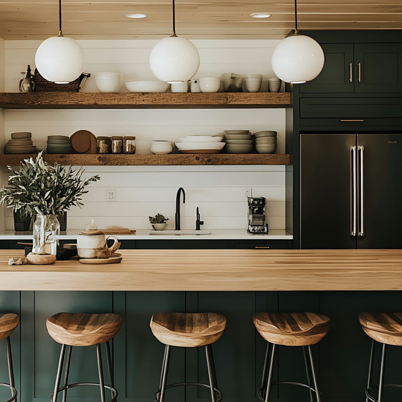 20 Best Kitchen Ideas And How To Design One Yourself! 206 2. Two-tone cabinets