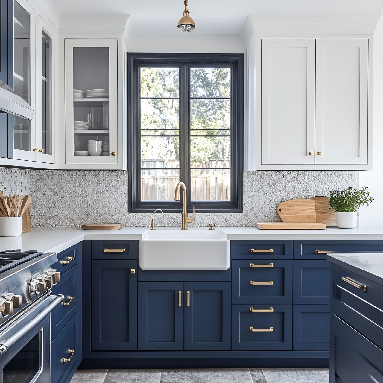 20 Best Kitchen Ideas And How To Design One Yourself! 204 2. Two-tone cabinets
