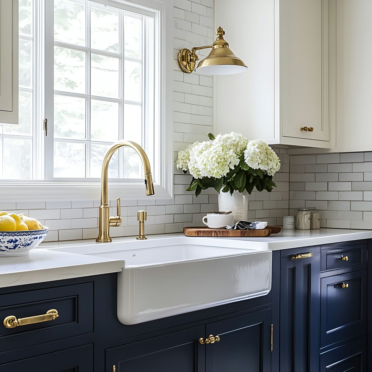 20 Best Kitchen Ideas And How To Design One Yourself! 205 2. Two-tone cabinets