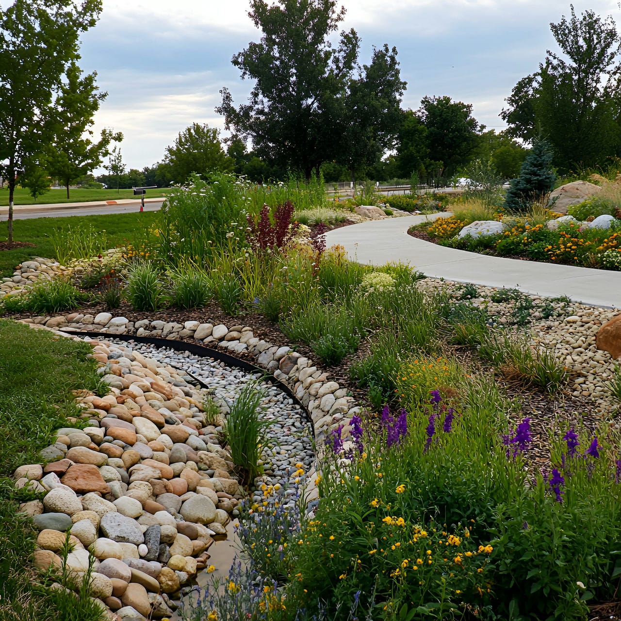 20 Best Garden Ideas And How To Design One Yourself! 159 3. Rain gardens