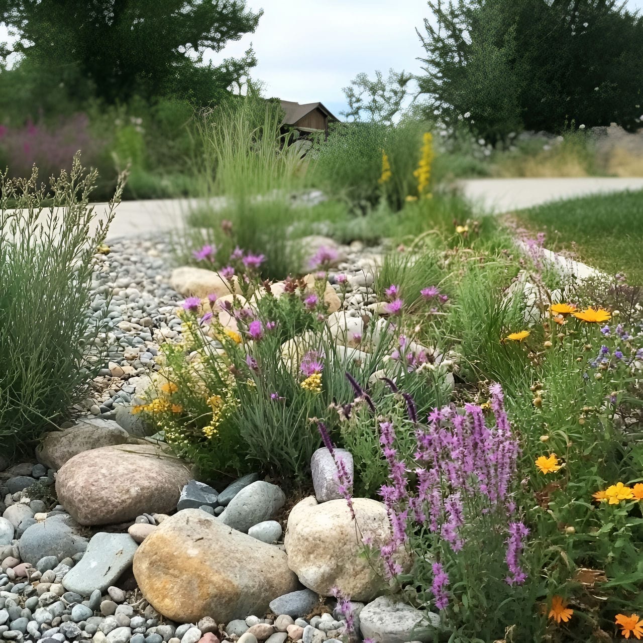 20 Best Garden Ideas And How To Design One Yourself! 157 3. Rain gardens