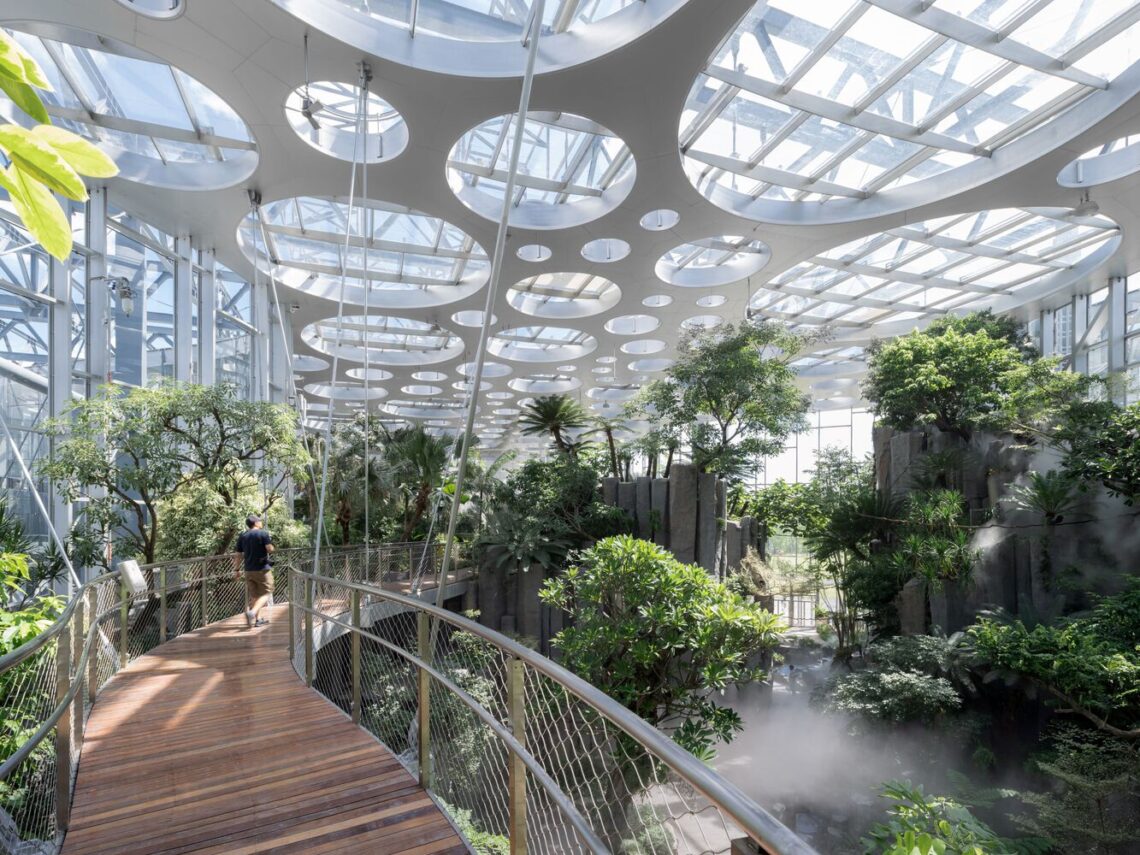 Expo Cultural Park Greenhouse Garden / Delugan Meissl Associated Architects 4 Expo cultural park greenhouse garden / delugan meissl associated architects