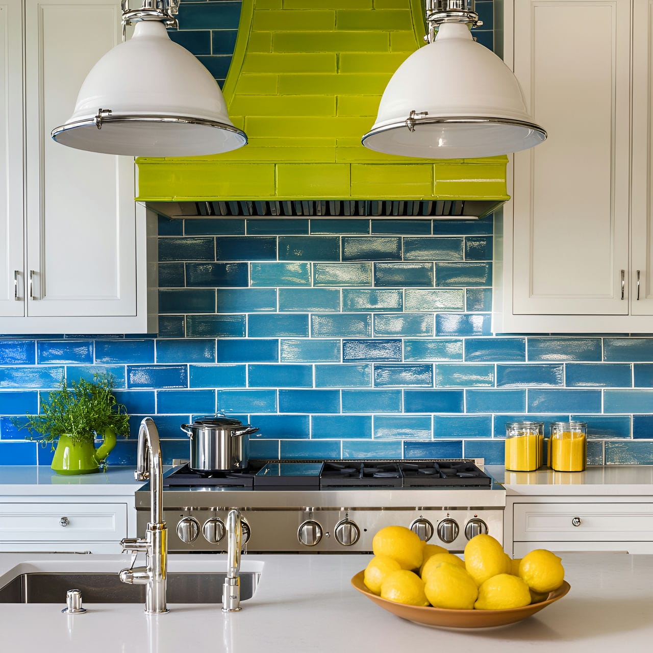 20 Best Kitchen Ideas And How To Design One Yourself! 216 4. Subway tile backsplash
