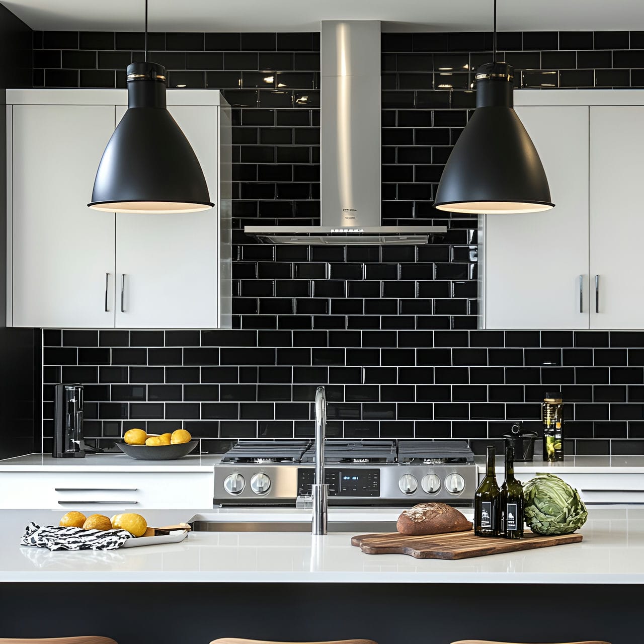 20 Best Kitchen Ideas And How To Design One Yourself! 217 4. Subway tile backsplash