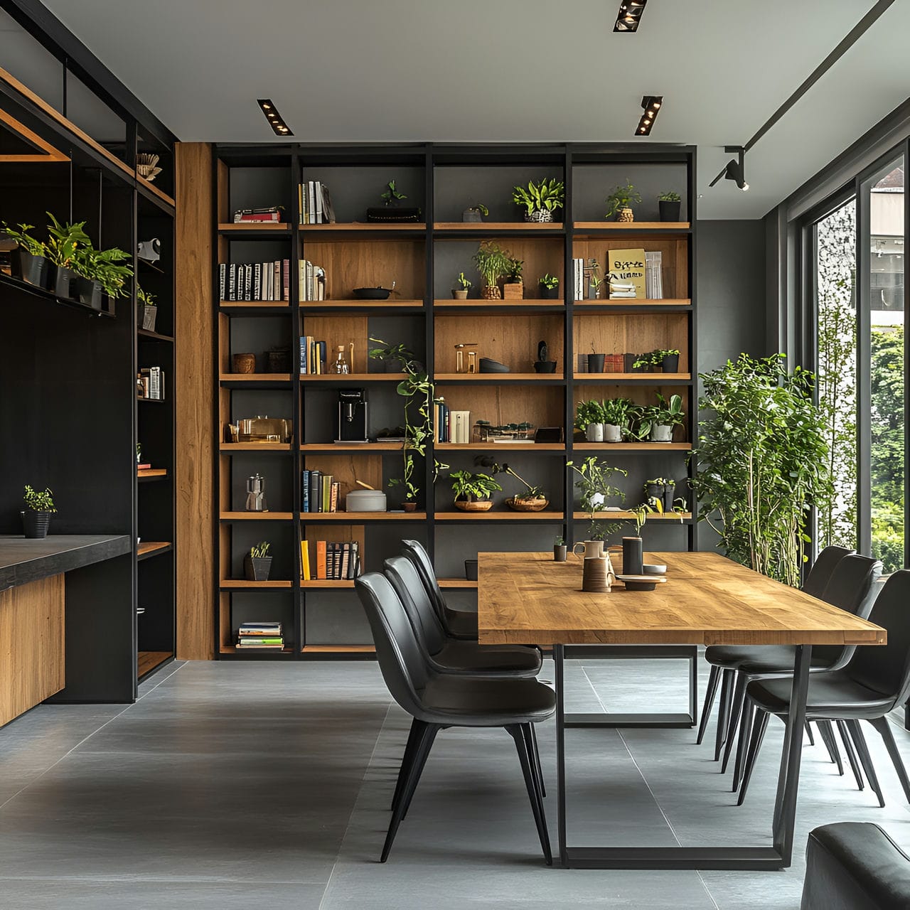 20 Best Dining Room Ideas And How To Design One Yourself! 213 4. Built-in shelvingย