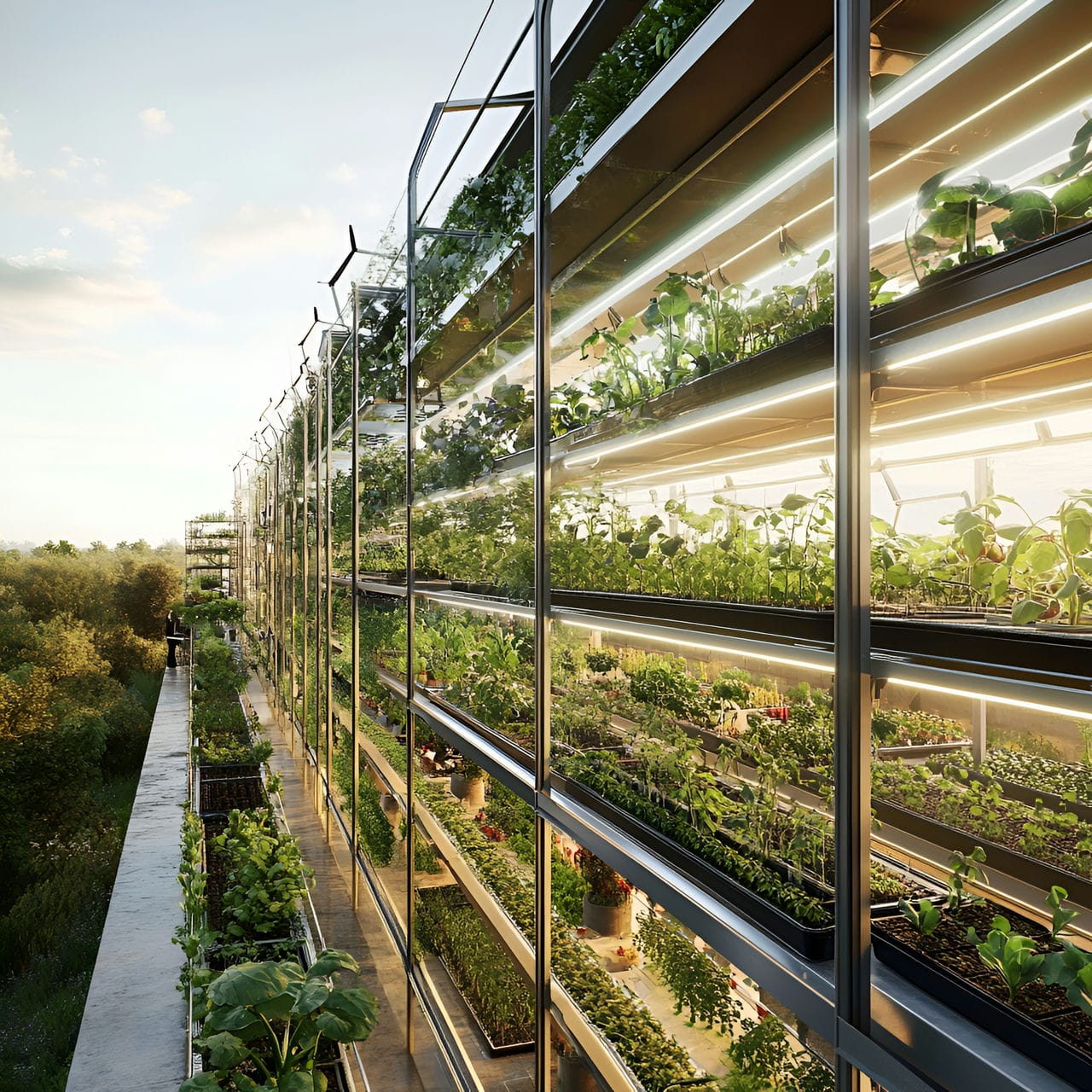 20 Best Garden Ideas And How To Design One Yourself! 160 4. Integrated greenhouses