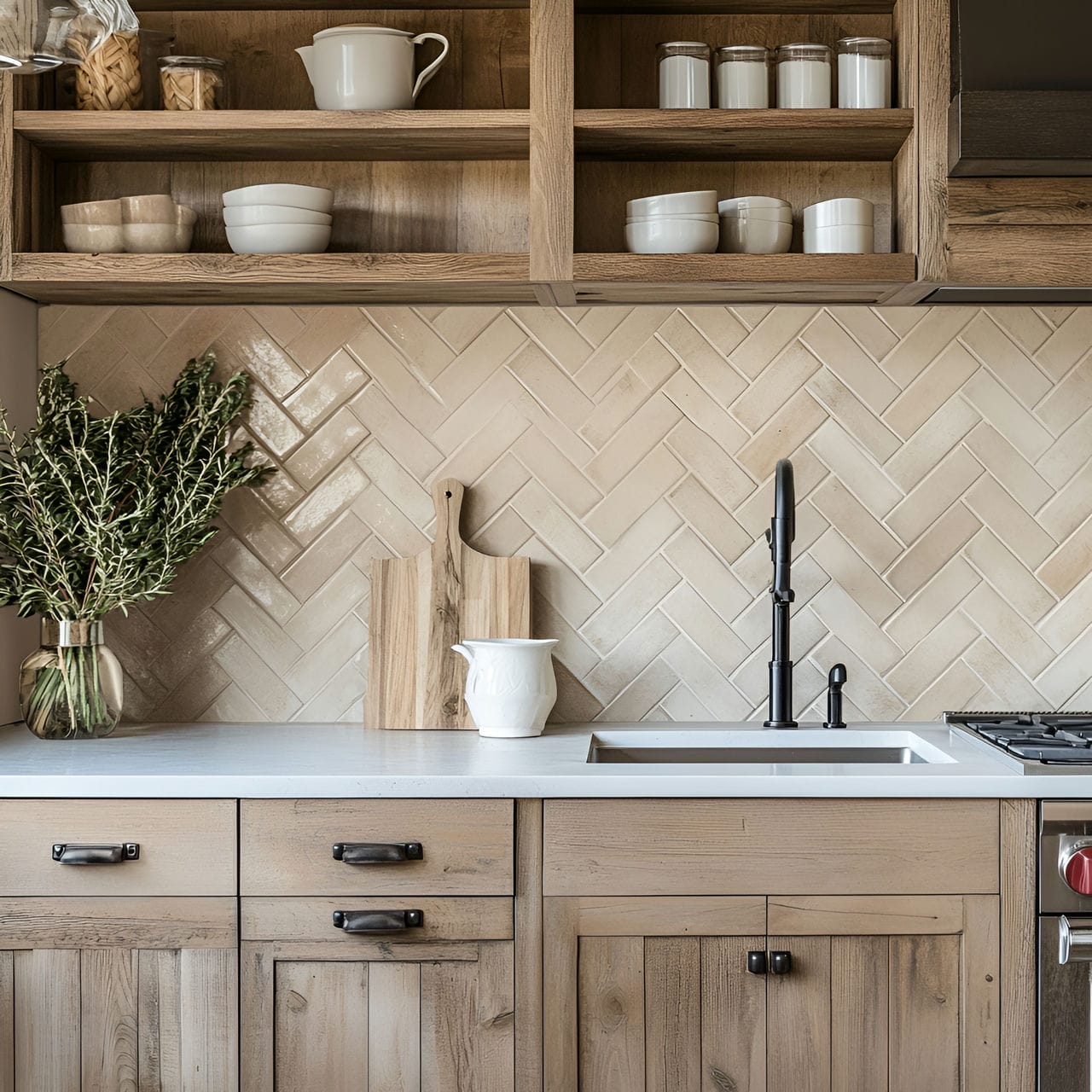 20 Best Kitchen Ideas And How To Design One Yourself! 221 4. Subway tile backsplash