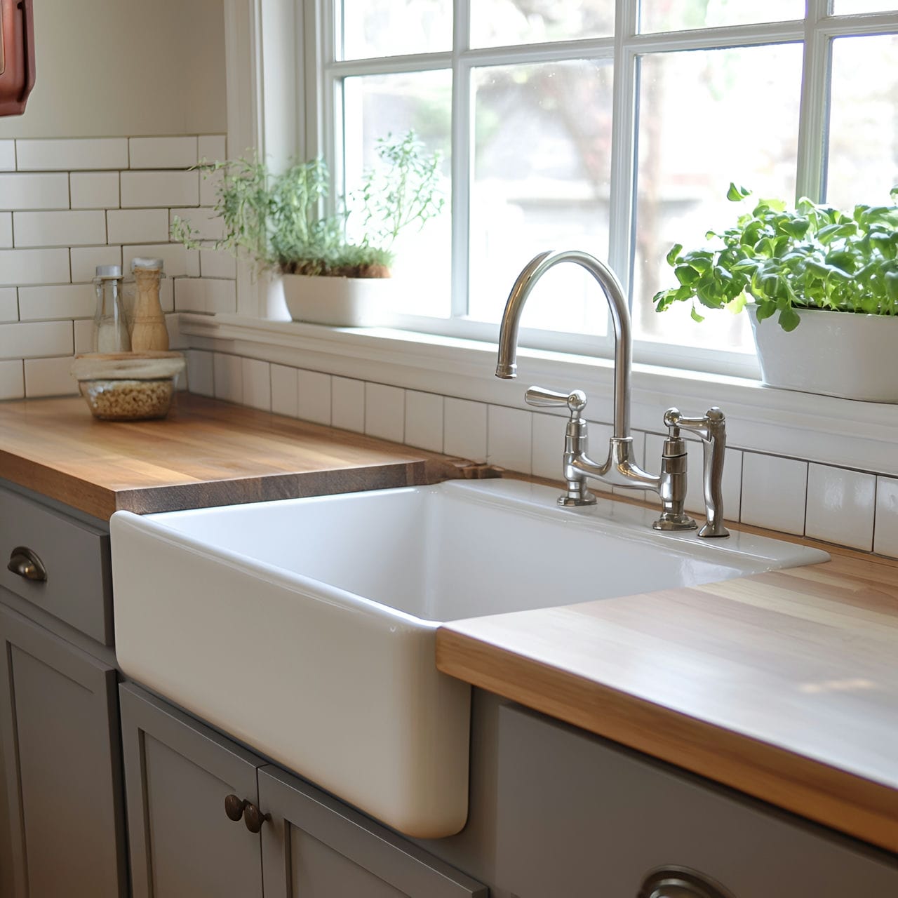 20 Best Kitchen Ideas And How To Design One Yourself! 227 5. Farmhouse sink