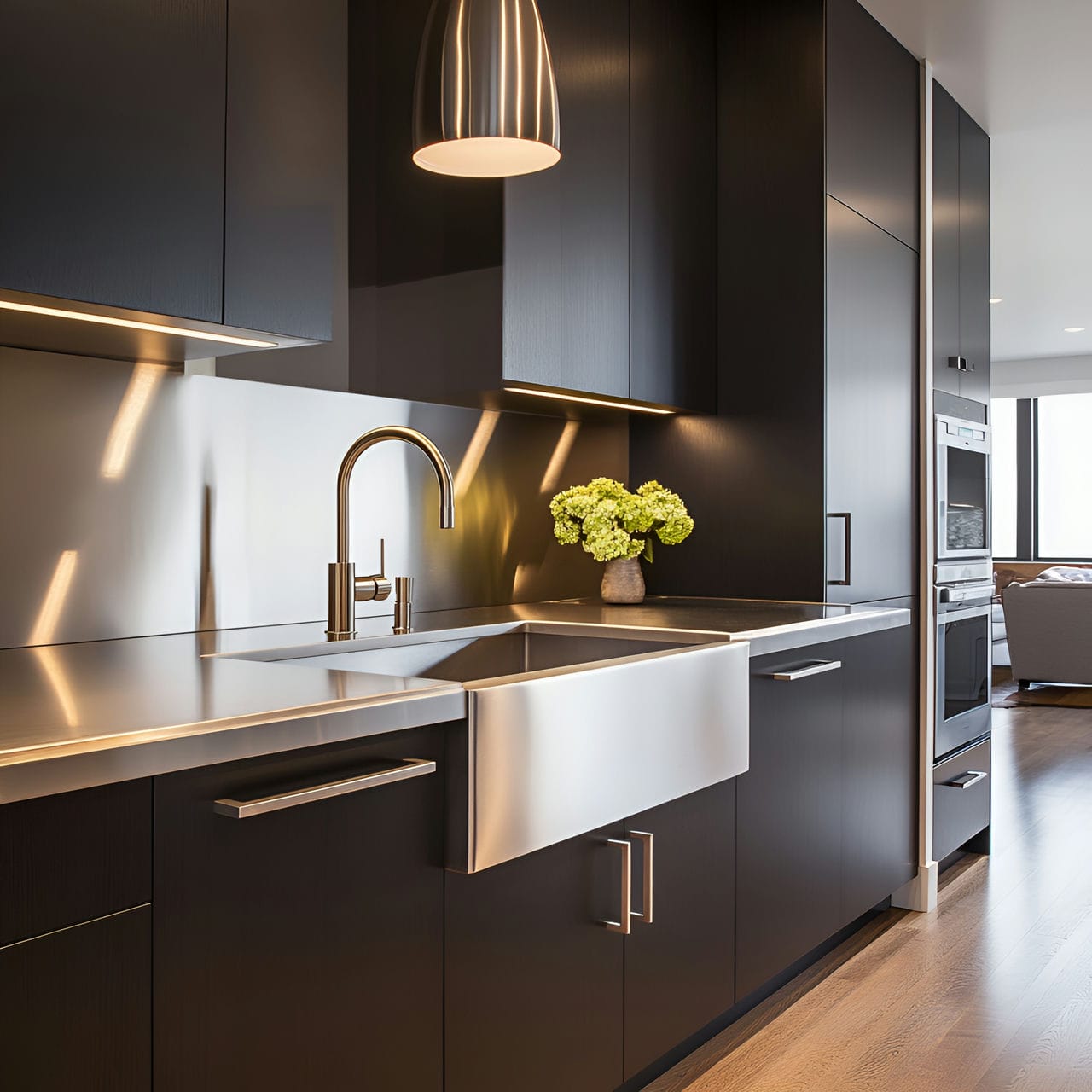 20 Best Kitchen Ideas And How To Design One Yourself! 231 5. Farmhouse sink