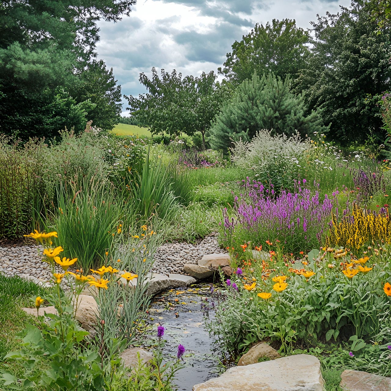 20 Best Garden Ideas And How To Design One Yourself! 174 5. Native plant landscaping