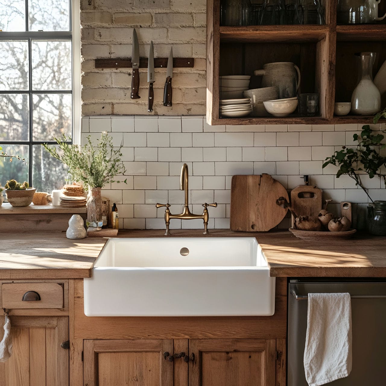 20 Best Kitchen Ideas And How To Design One Yourself! 234 5. Farmhouse sink
