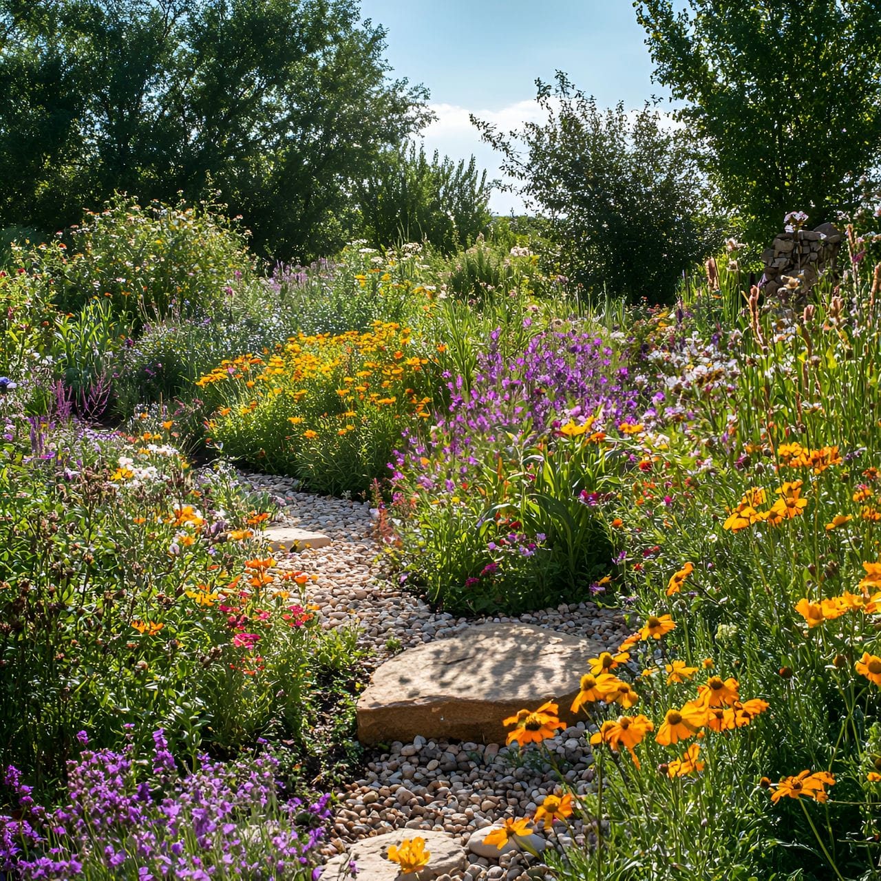 20 Best Garden Ideas And How To Design One Yourself! 175 5. Native plant landscaping