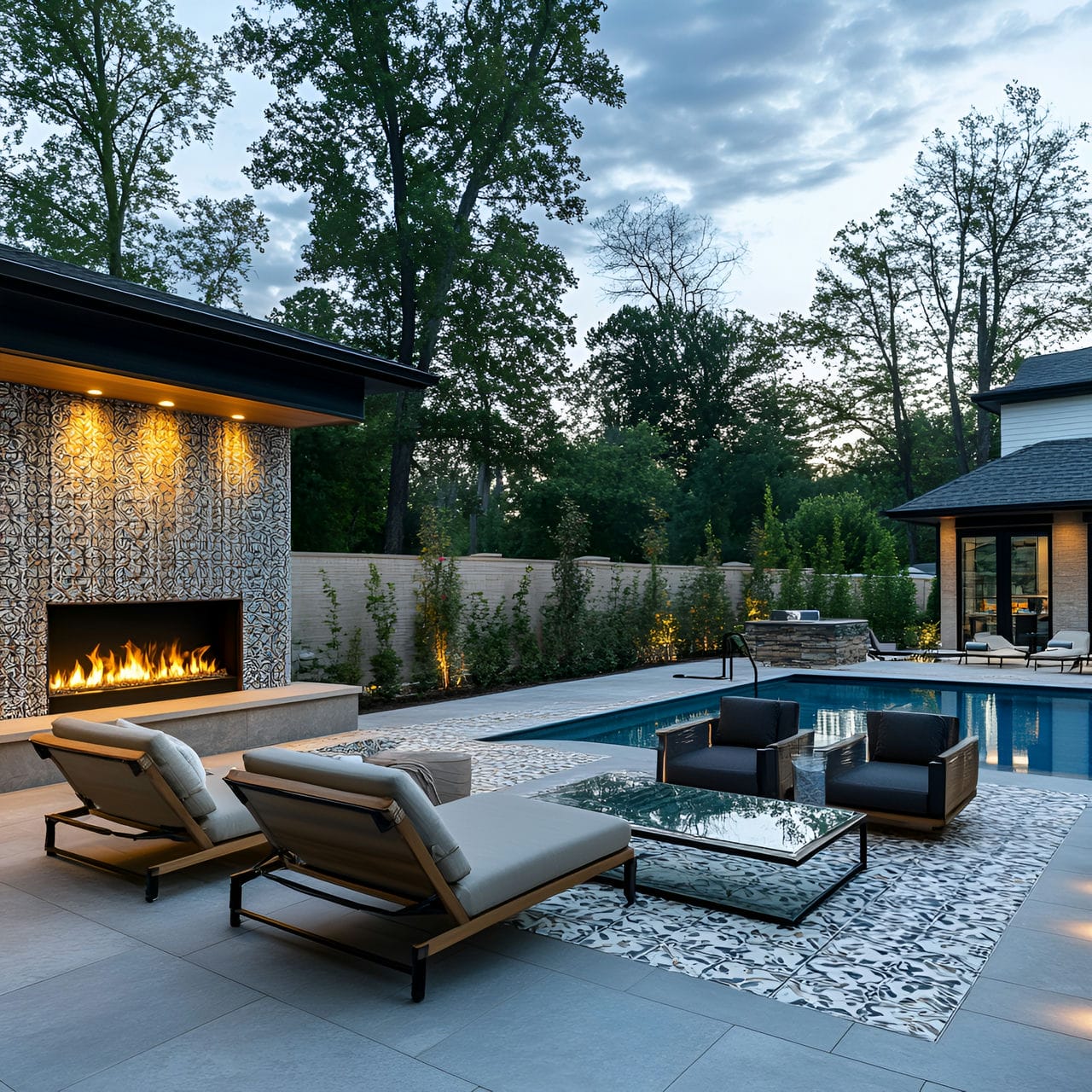 5. Poolside retreat