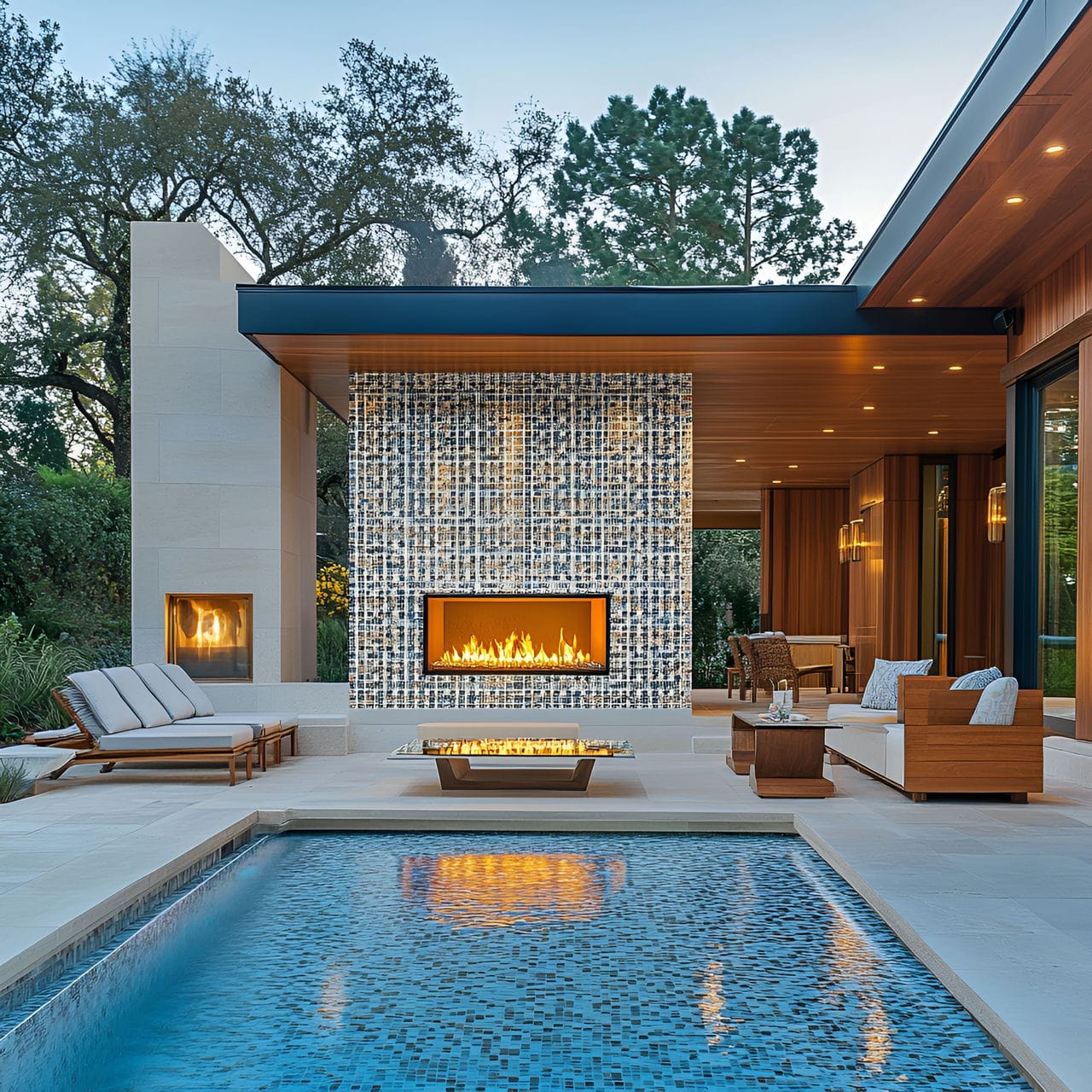 5. Poolside retreat