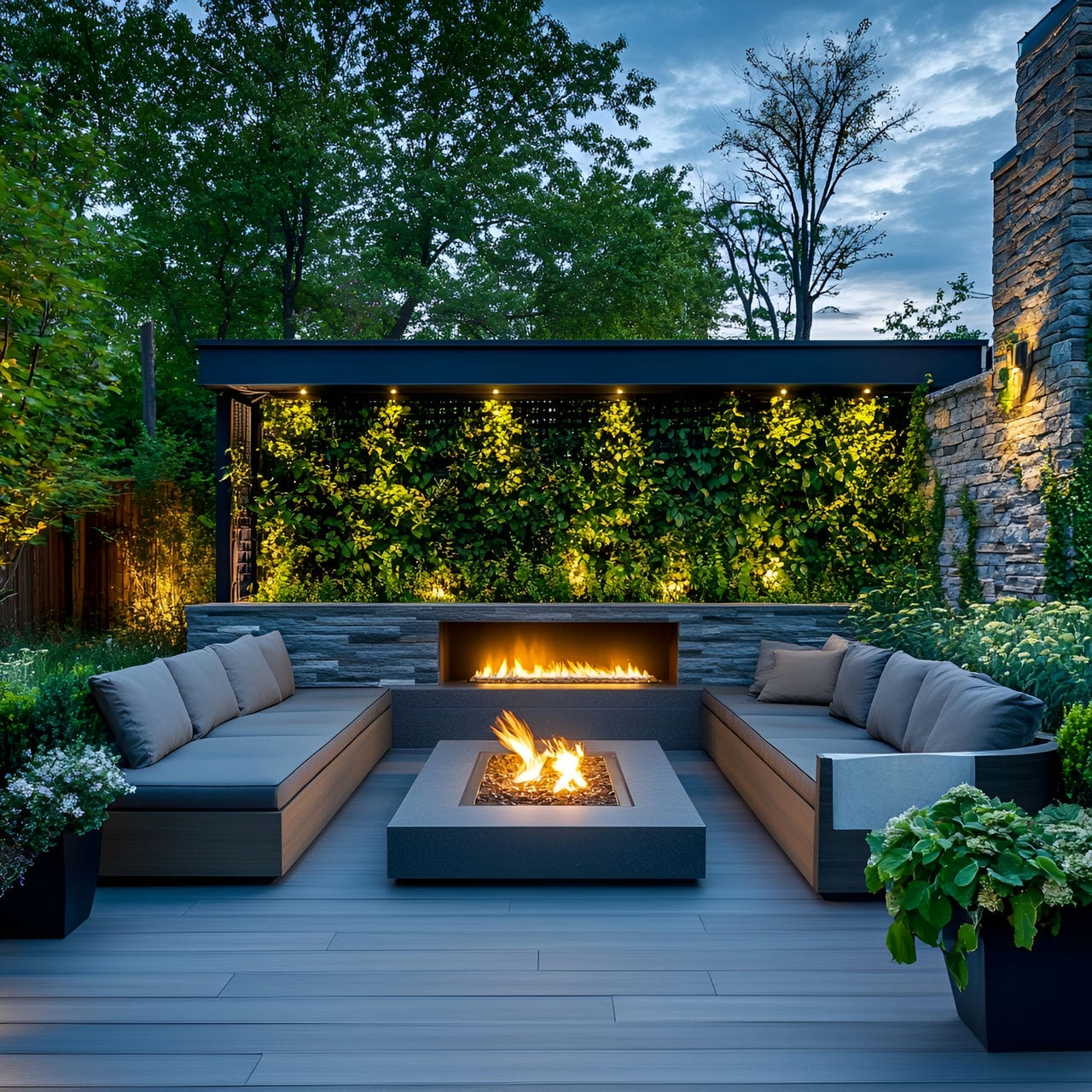 20 Best Garden Ideas And How To Design One Yourself! 179 6. Outdoor living rooms