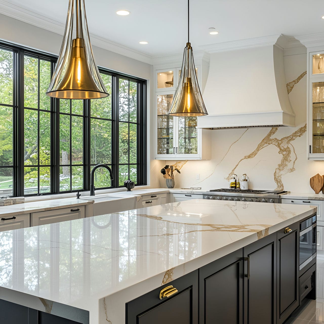 20 Best Kitchen Ideas And How To Design One Yourself! 236 6. Quartz countertops