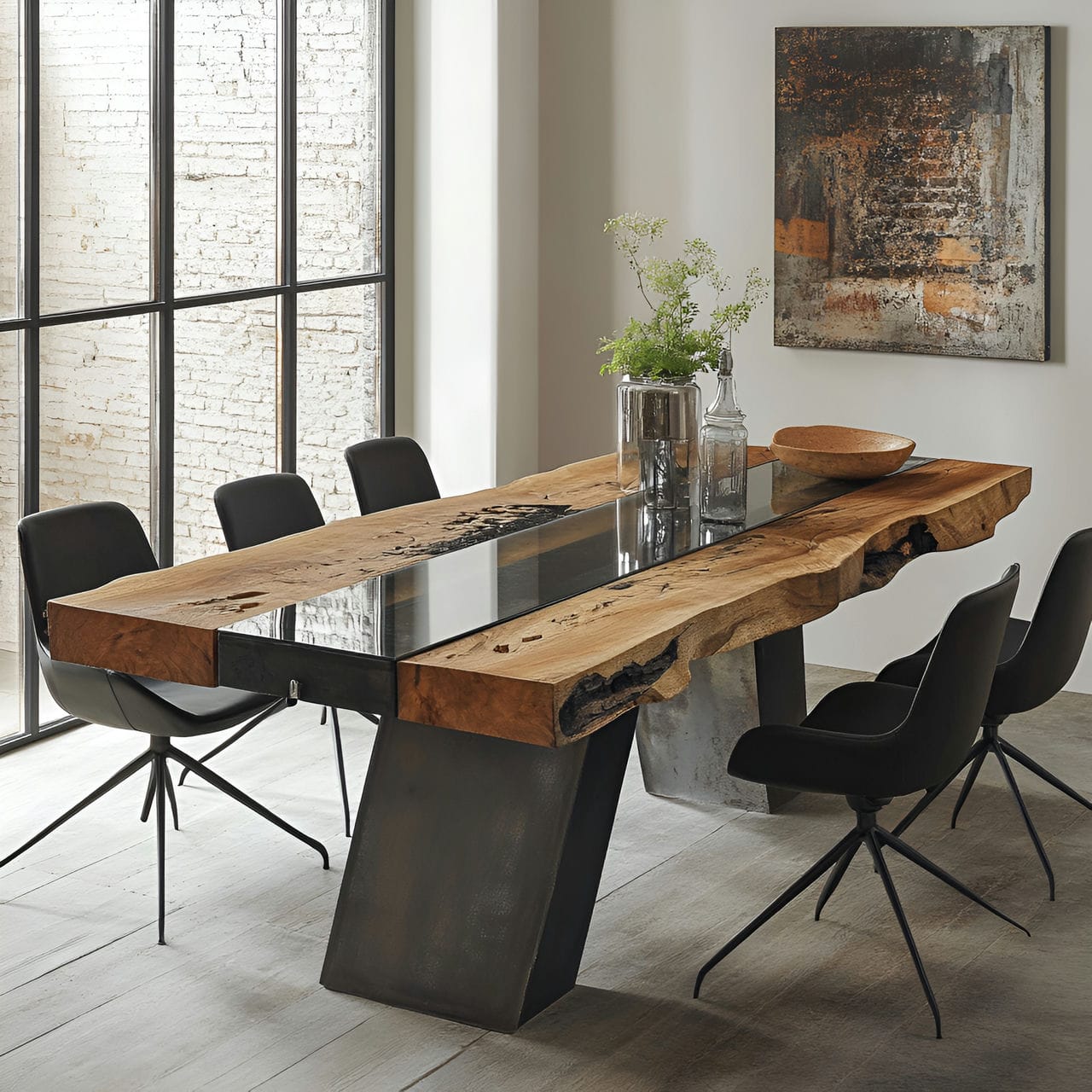 20 Best Dining Room Ideas And How To Design One Yourself! 235 7. Unique table shapeย