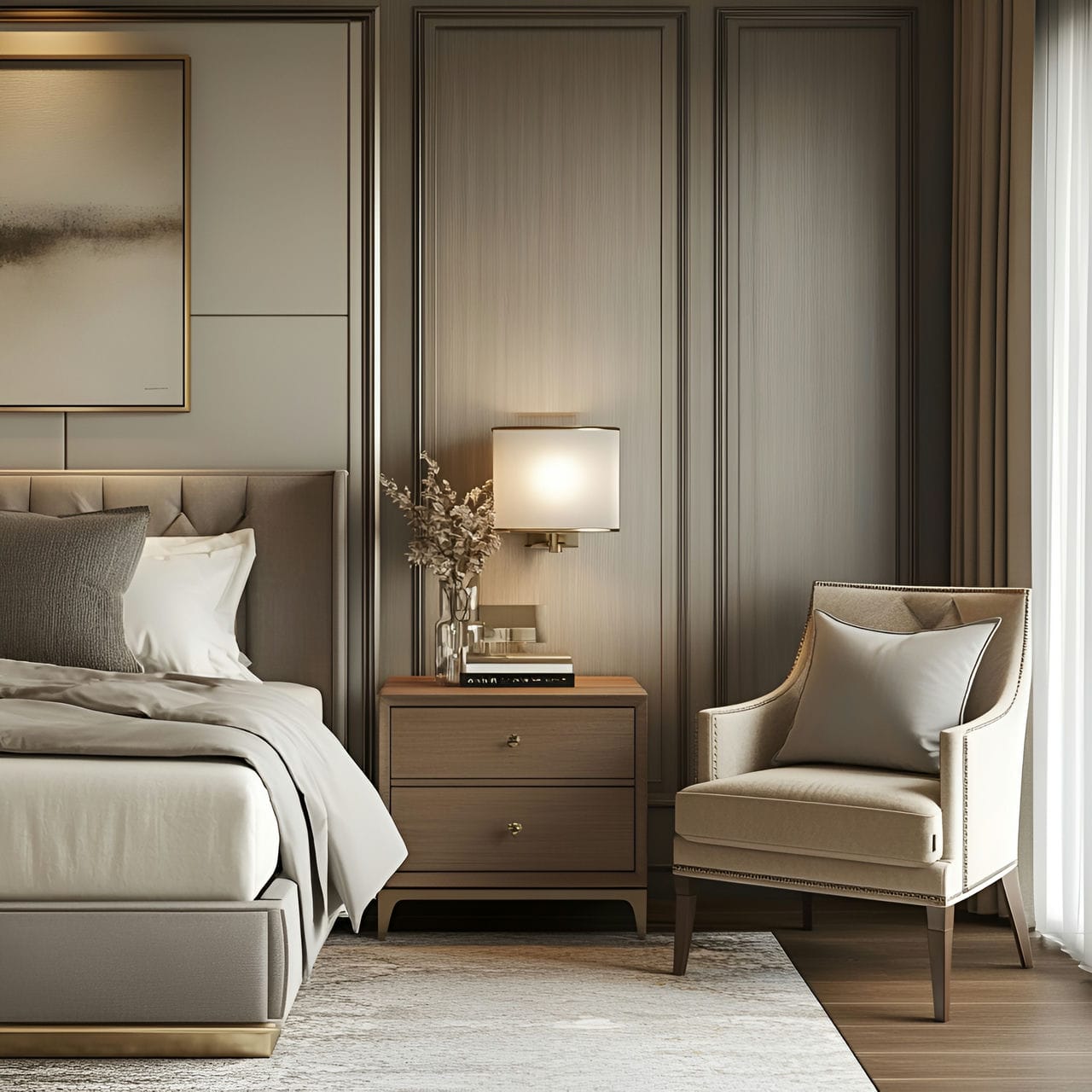16 Best Bedroom Ideas And How To Design One Yourself! 190 7. Freestanding furniture