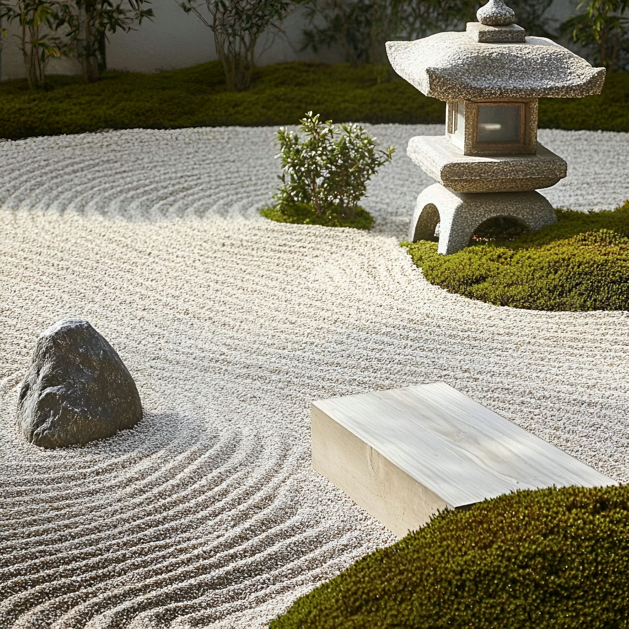 7. Zen garden