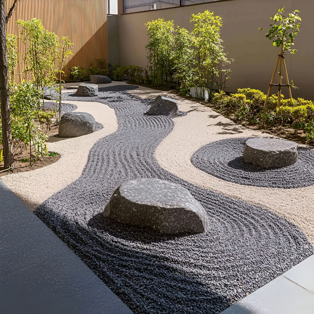 7. Zen garden