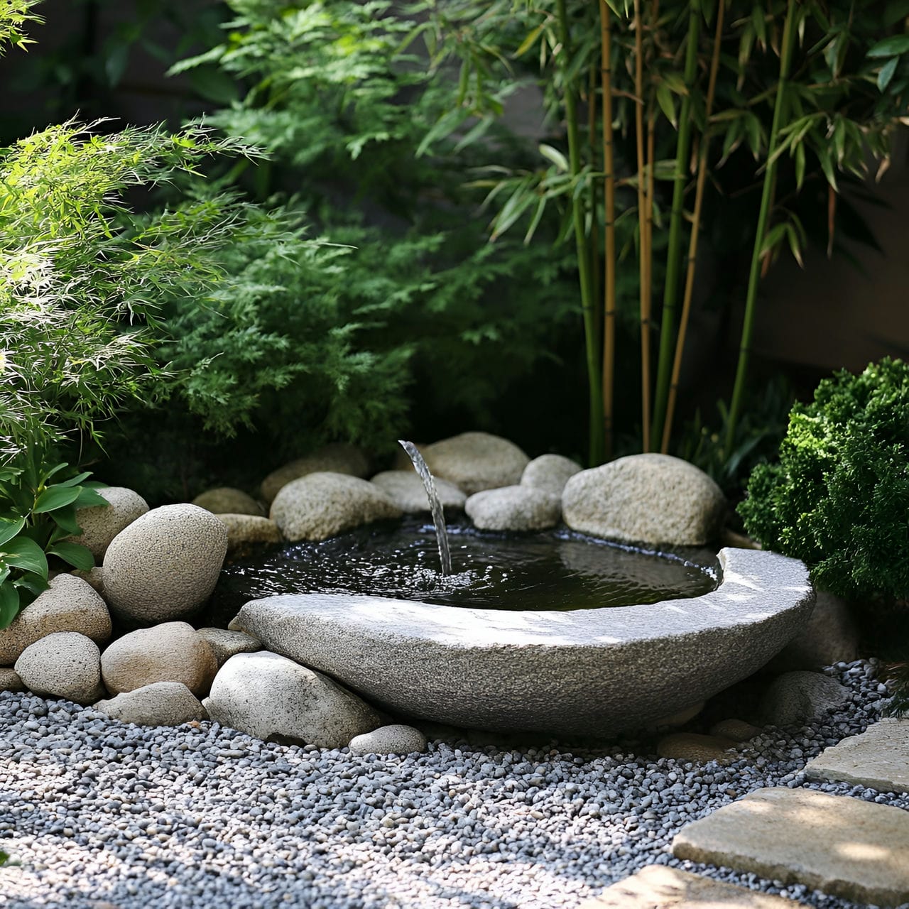 7. Zen garden