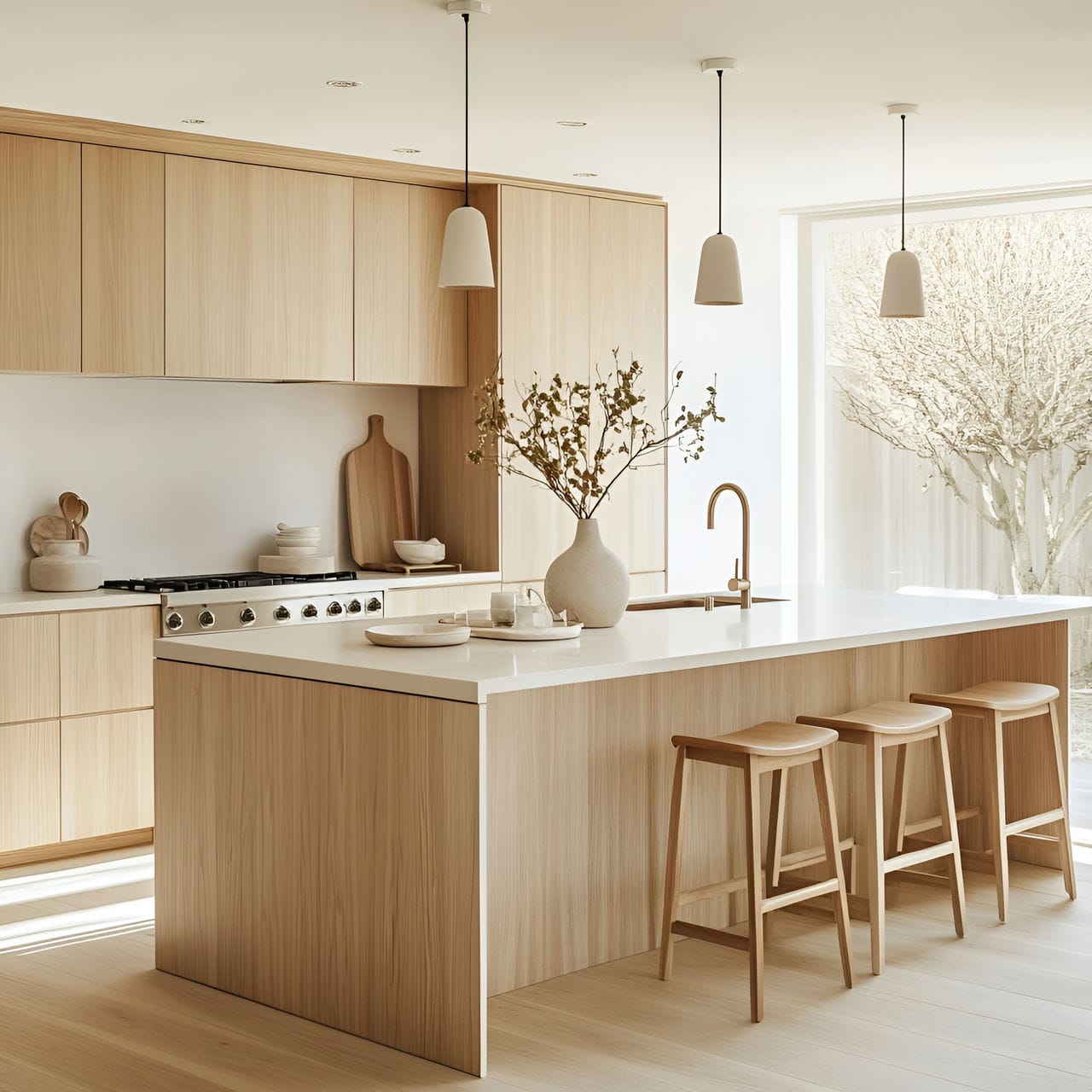 20 Best Kitchen Ideas And How To Design One Yourself! 259 8. Pendant lighting over the island